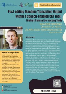 Post-editing Machine Translation Output within a Speech-enabled CAT Tool: Findings from an Eye-tracking Study