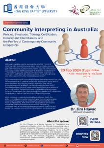 Community Interpreting in Australia